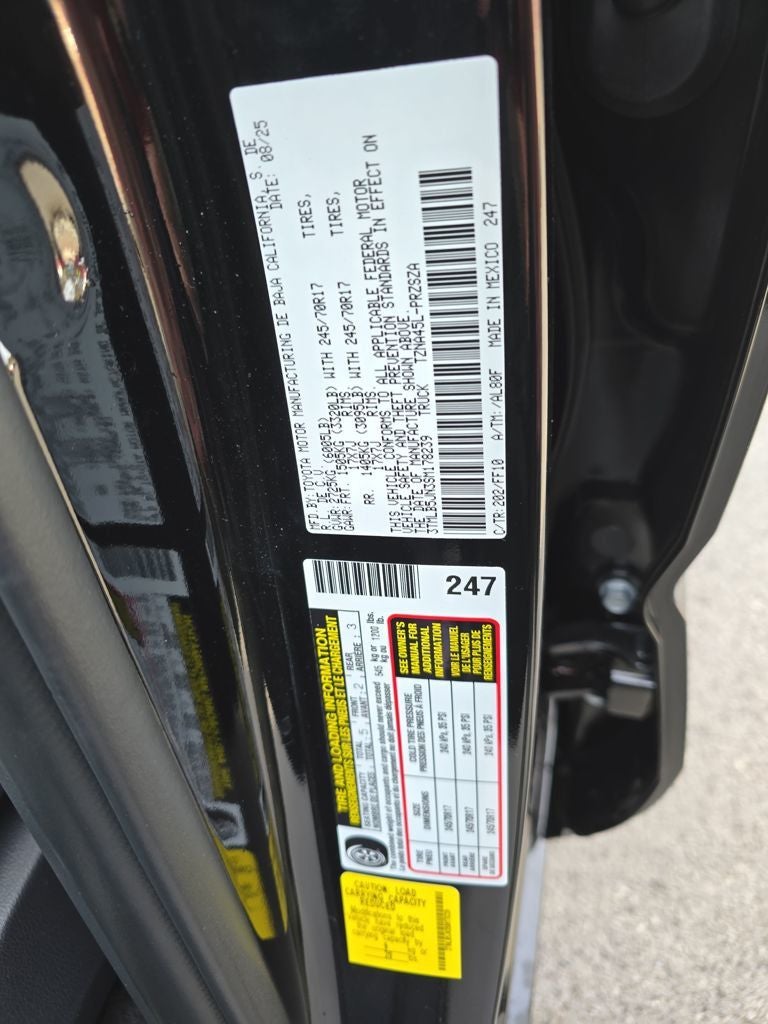 2025 Toyota Tacoma SR5