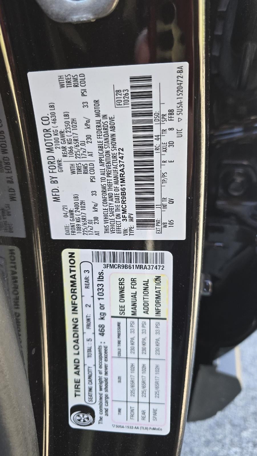2021 Ford Bronco Sport Big Bend