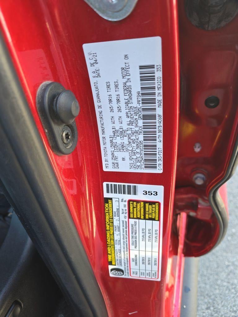 2021 Toyota Tacoma TRD Off-Road