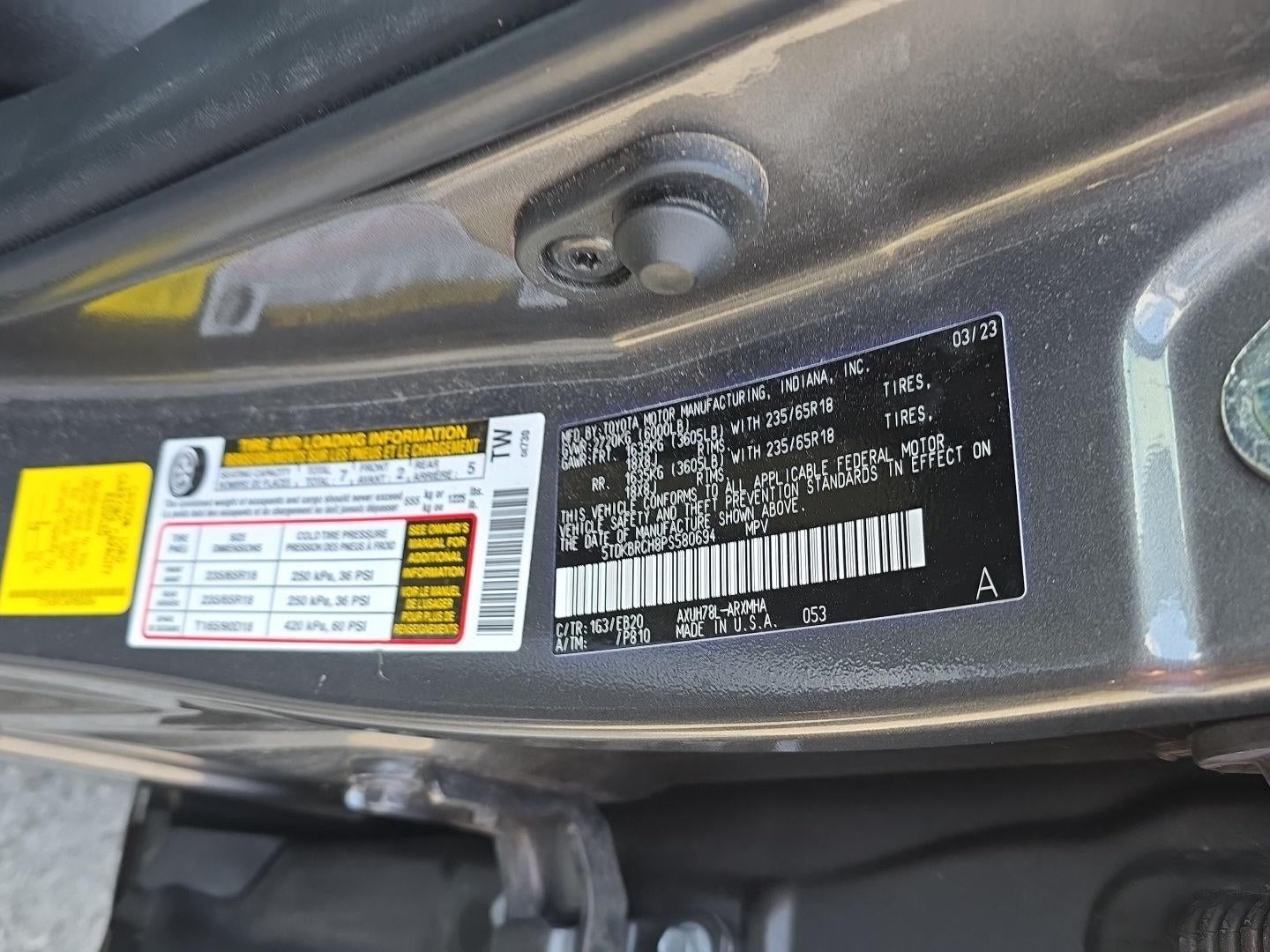 2023 Toyota Highlander Hybrid XLE