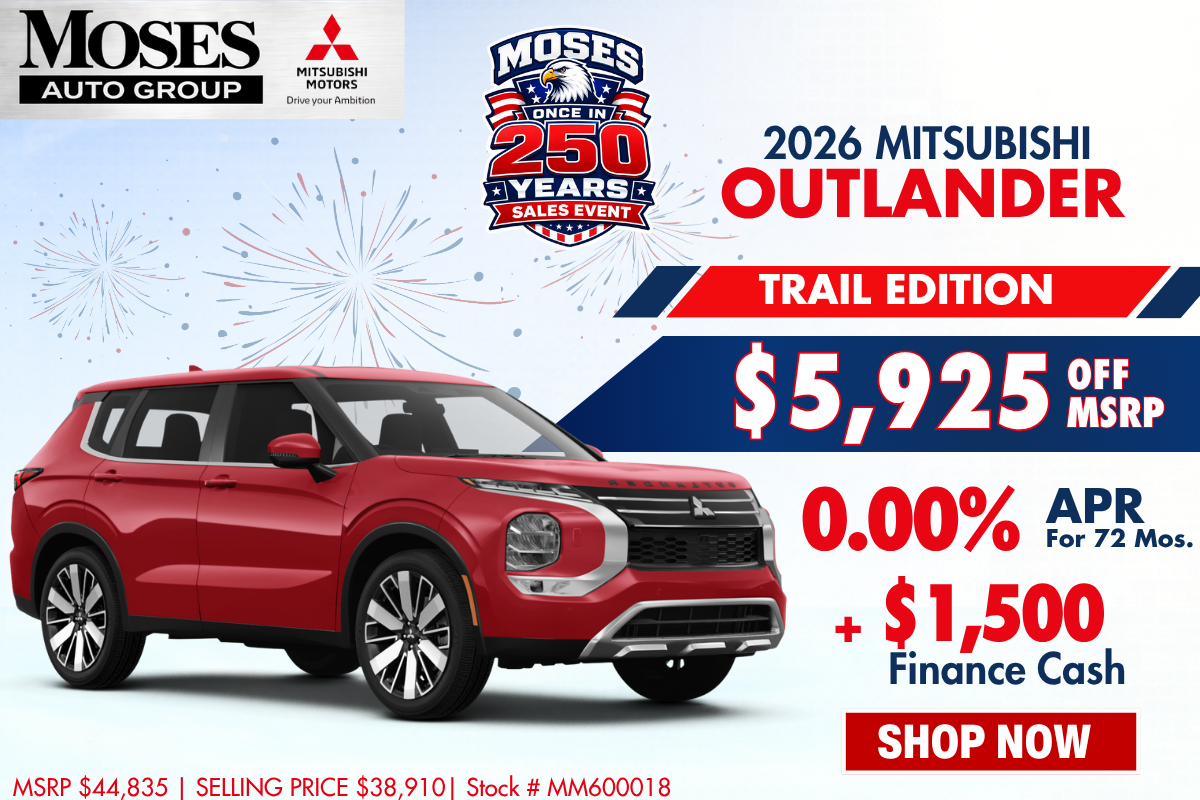 2026 Mitsubishi Outlander Trail Edition