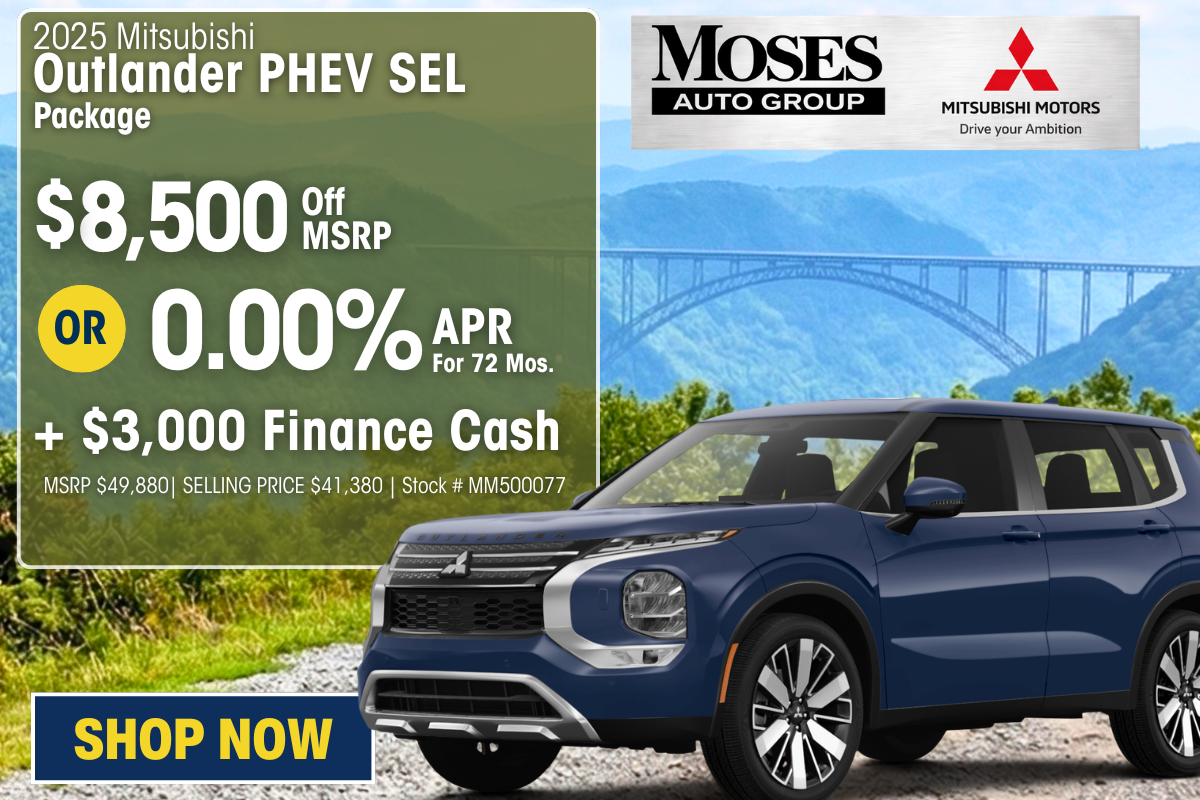 2025 Outlander PHEV SEL April Offer