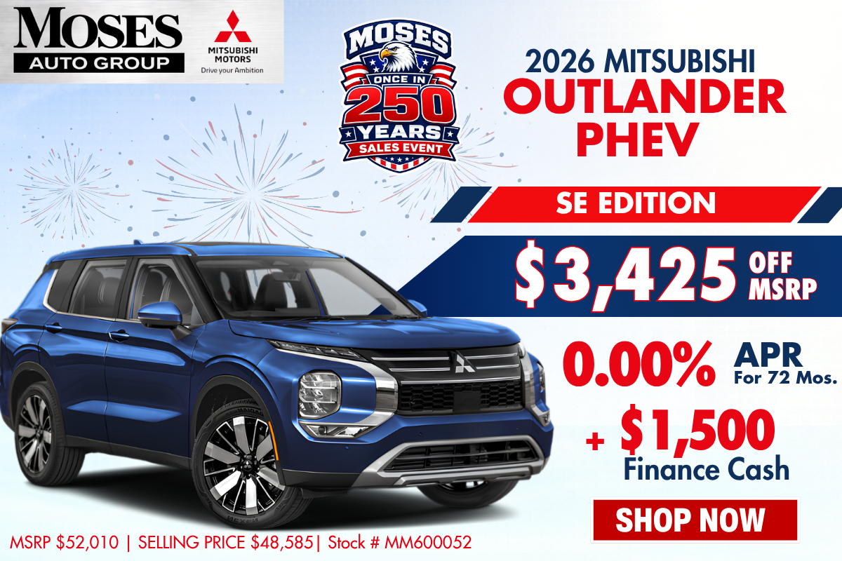 2026 Mitsubishi Outlander PHEV