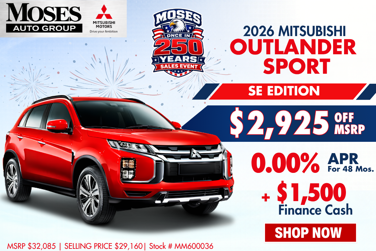 2026 Mitsubishi Outlander Sport SE Edition