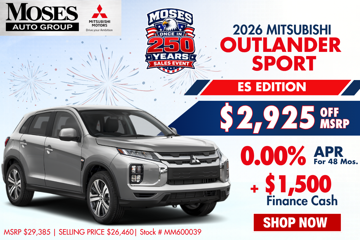 2026 Mitsubishi Outlander Sport ES Edition