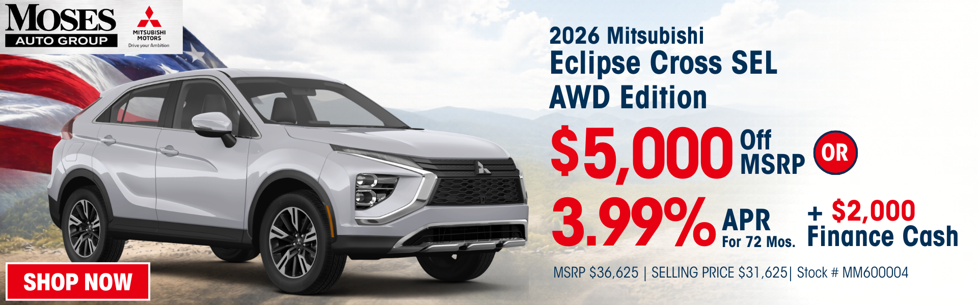 2026 Eclipse Cross SEL AWD Edition