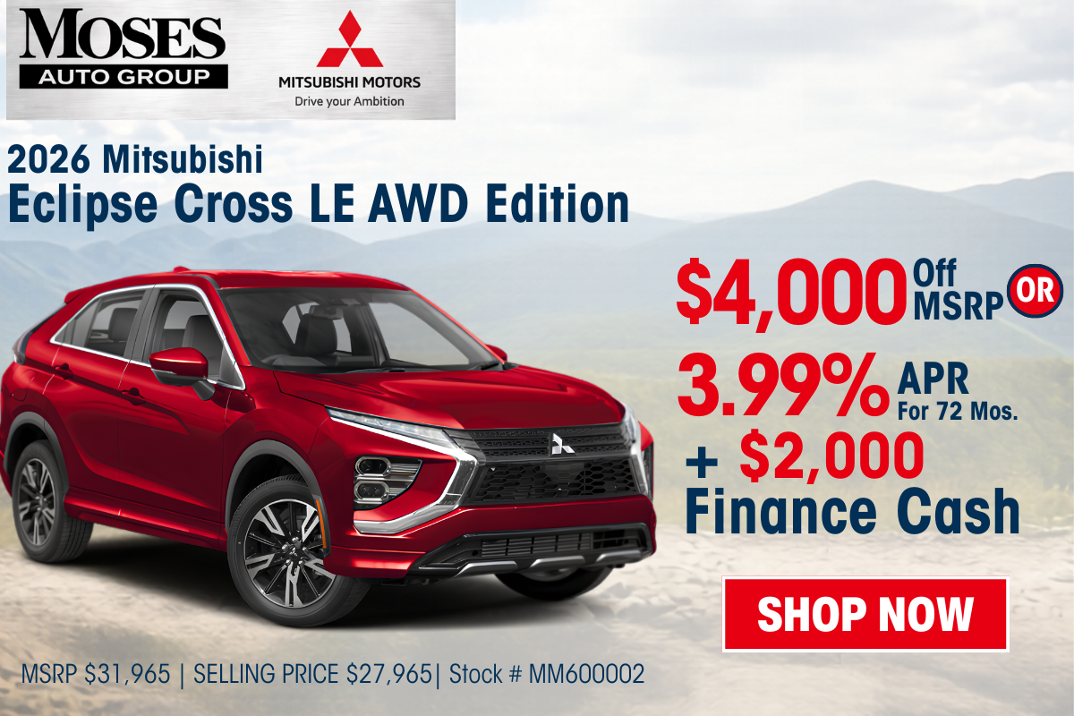 2026 Mitsubishi Eclipse Cross LE AWD Edition