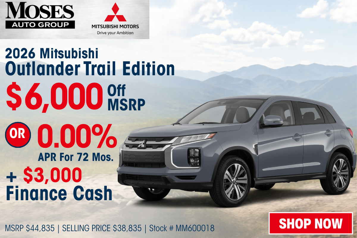 2026 Mitsubishi Outlander Trail Edition