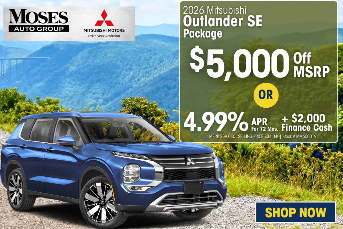 2026 Outlander SE April Offer