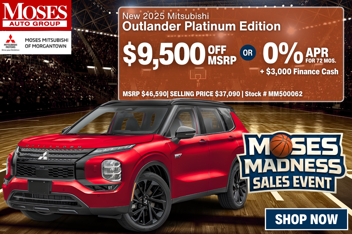 2025 Outlander Platinum March Offer