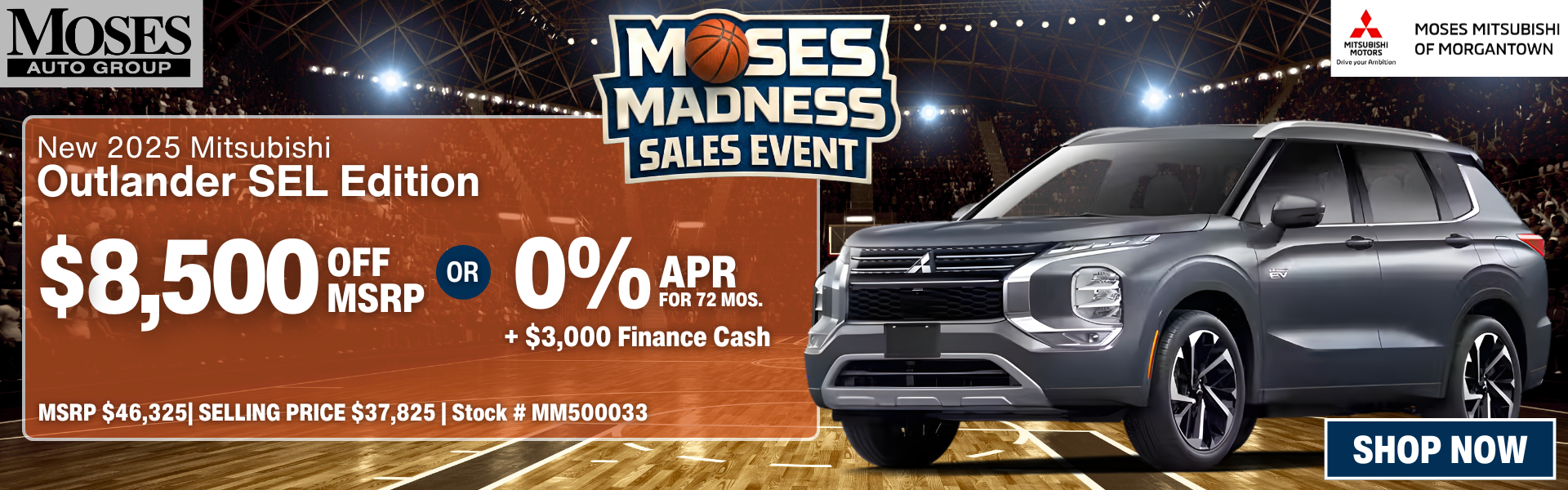 2025 Outlander SEL March Offer