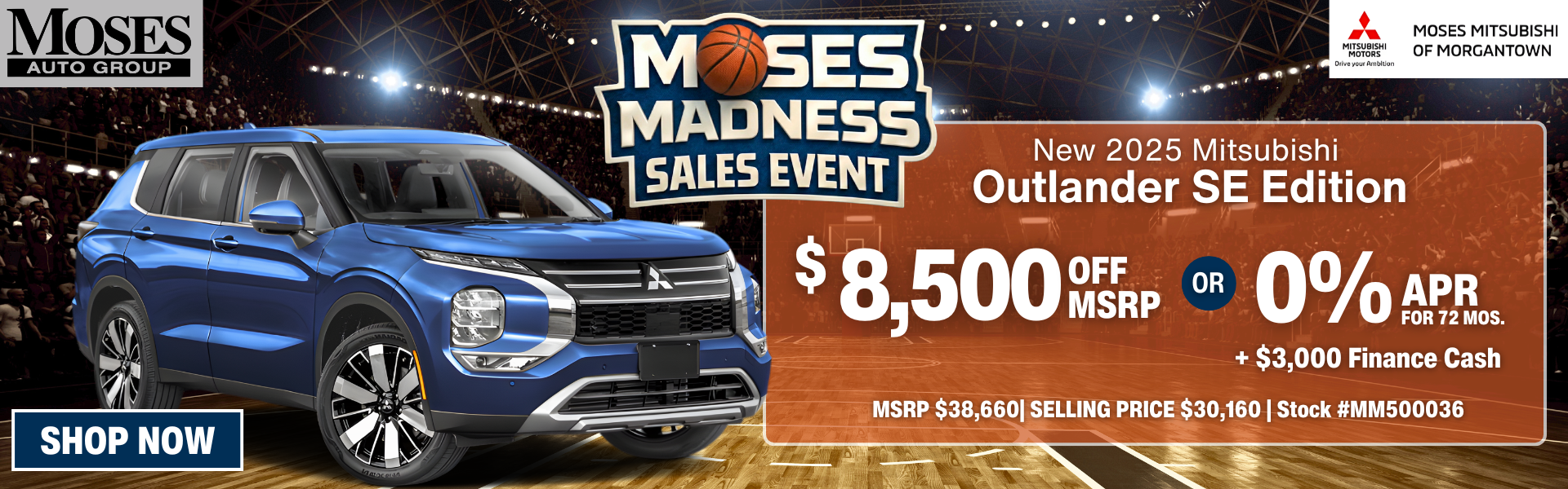 2025 Outlander SE March Offer