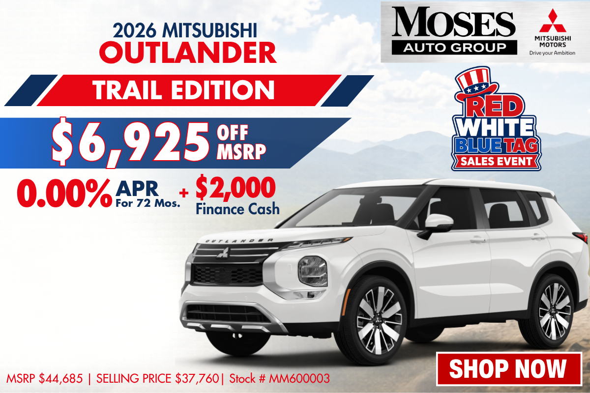 2026 Mitsubishi Outlander Trail Edition