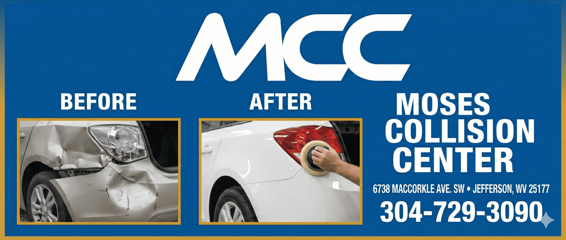 Moses Collision Center|Jefferson, WV